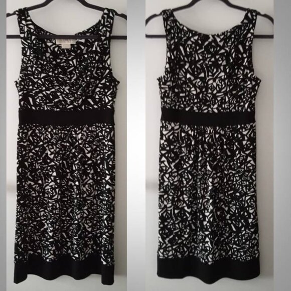 Michael Kors sleeveless dress size small black white - Picture 2 of 7